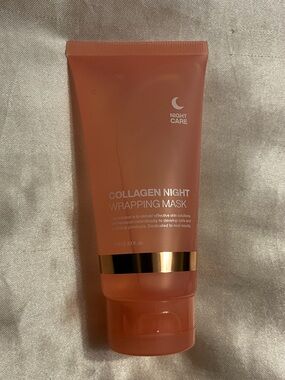 Collagen Night Wrapping Mask - Peach/Coral Tube